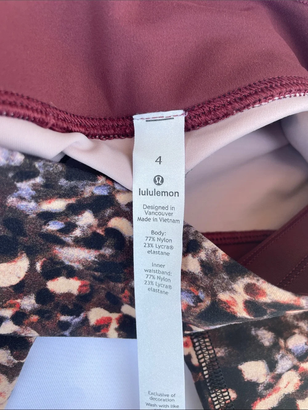 Lululemon Invigorate Hi-Rise Leggings Size 4